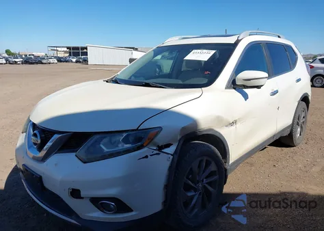 2016 Nissan Rogue Sl from USA, damaged, VIN 5N1AT2MT0GC778900
